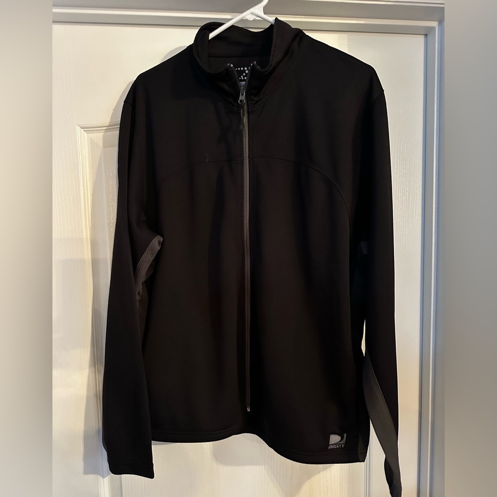 Black light weight zip up,  brand new